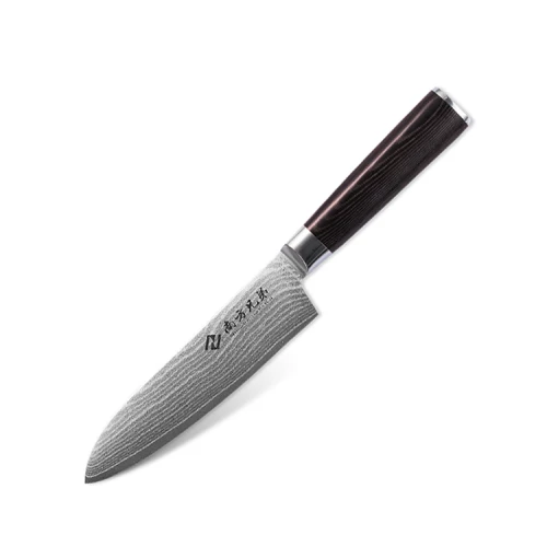 Top Seller VG-10 Steel Damascus Kitchen Santoku knife with Micarta Handle
