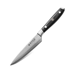 5 inch professional handmade Damascus steel knife high quality utility knife