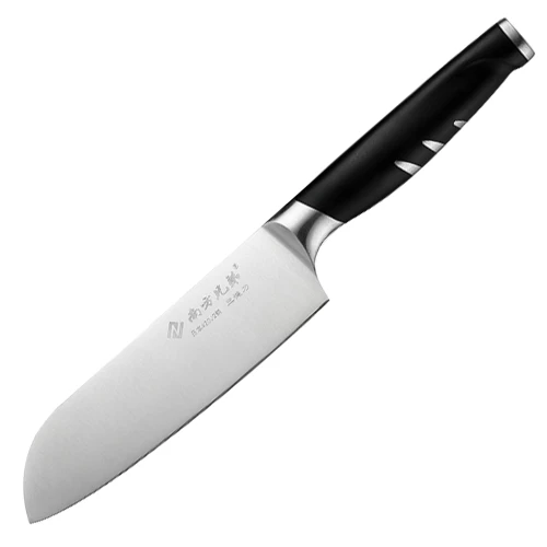 Unique Design Handmade Kitchen Knivesl Damascus Steel Japanese Santoku Knife with ABS Handle