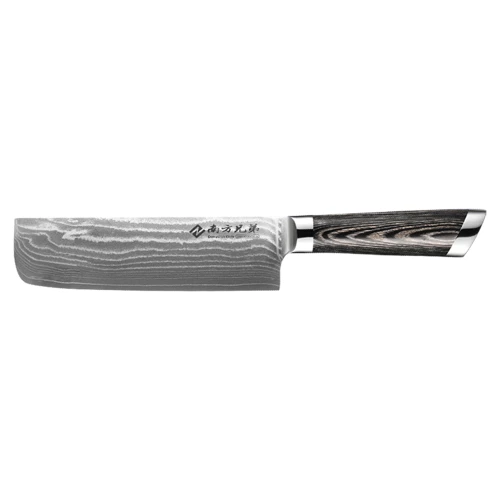 7 inch kitchen knife Japanese professional 67 layers Damascus Nakiri Knife with Pakka Wooden Handle