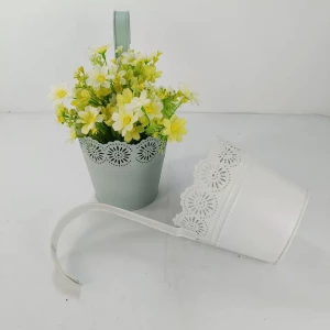 Wholesale Hanging Flowerpot Succulent Wall Planter Vase Florist Supplies Potting Bucket