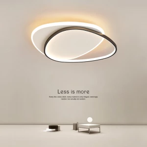 Nordic Ultra-thin Led Chandeliers Modern Simple Bedroom Lamp Home Art Study Novelty Lighting Lustre Kitchen Fixtures Lights