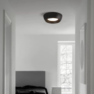 New Nordic Creative Living Room Ceiling Light White Circular Restaurant Lighting LED Ceiling Light