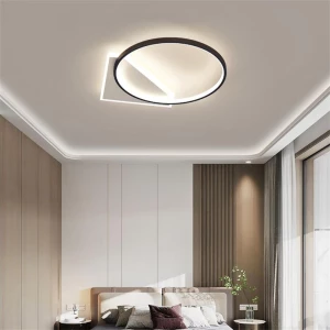 Nordic Ultra-thin Led Chandeliers Modern Simple Bedroom Lamp Home Art Study Novelty Lighting Lustre Kitchen Fixtures Lights