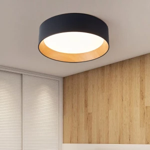 modern fashion living room bedrooms wooden shad led decors fixtures new design style home led ceiling lights lamp