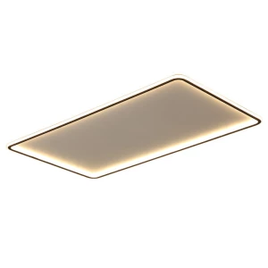 Nordic minimalist square shape indoor lighting for bedroom living room LED ceiling light