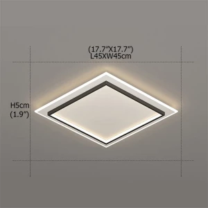 China Manufacturer Modern Led Aisle Ceiling chandelier Cloakroom Corridor Balcony Foyer Acrylic Ceiling Lighting Modern