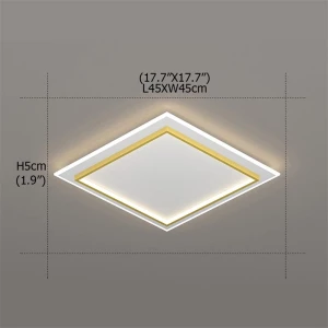 China Manufacturer Modern Led Aisle Ceiling chandelier Cloakroom Corridor Balcony Foyer Acrylic Ceiling Lighting Modern