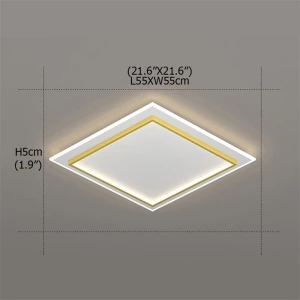 China Manufacturer Modern Led Aisle Ceiling chandelier Cloakroom Corridor Balcony Foyer Acrylic Ceiling Lighting Modern