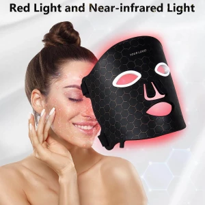 Bellezza Spa Trattamento 7 Colori Maschera Led Dispositivo Viso Maschera Viso di Terapia Della Luce Rossa