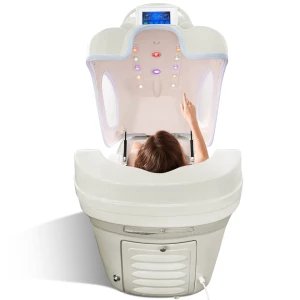 Modern Beauty Equipment Hydrotherapy Spa Capsule Infrared Ozone Sauna Spa Capsule with Light Therapy