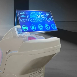 Attrezzatura moderna di bellezza Idroterapia Spa Capsula infrarossa di ozono Sauna Spa Capsula con Light Therapy