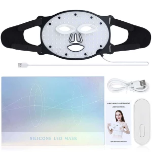 Bellezza Spa Trattamento 7 Colori Maschera Led Dispositivo Viso Maschera Viso di Terapia Della Luce Rossa