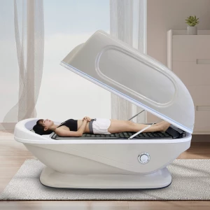 Bellezza di salute della pelle ringiovanimento Photon Light Therapy Far Infrarosso Sauna Pod Spa Capsula con Ozono