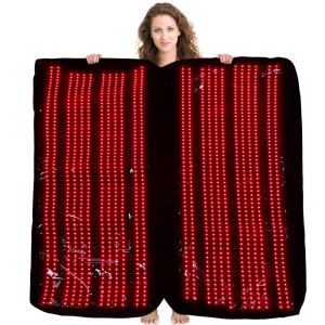 Pieno sollievo dal dolore del corpo vicino a terapia a luce rossa infrarossa Body Wrap Therapy coperta riscaldata Red Light Sleeping Bag