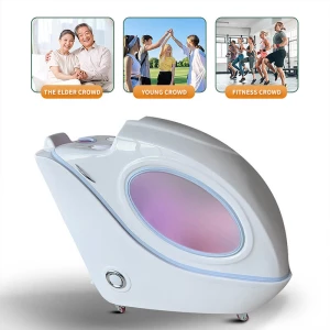 Body Relaxation Wellness and Health Skin Care PEMF Therapy Beauty Sitting Ozone Steam Spa Pod