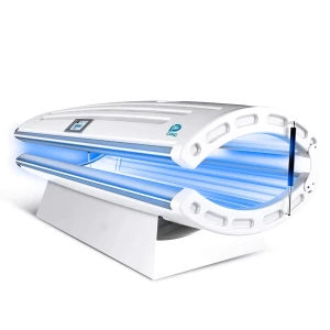 Uso domestico o commerciale ODM UV luce blu cosmedico interno bronzo solarium lettino abbronzante per salone di bellezza