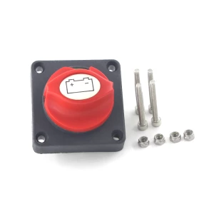 Heavy Duty Battery Disconnect Isolator Switch On-Off 12V-48V Master Cut/Shut Off Marine Battery Switch for Boat Car