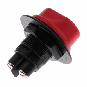 Waterproof Heavy Duty Battery Disconnect Isolator Switch On-Off 12V-48V Master Cut/Shut Off Marine Battery Switch for Boat Car