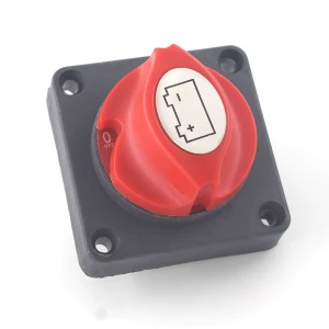 Heavy Duty Battery Disconnect Isolator Switch On-Off 12V-48V Master Cut/Shut Off Marine Battery Switch for Boat Car