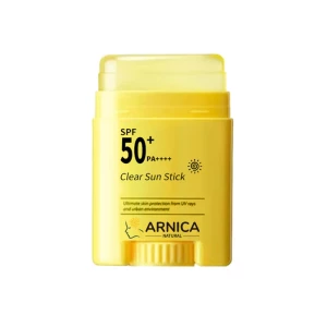 ArnicaNatural Sunscreen stick spf50+PA++++ transparent texture easy apply