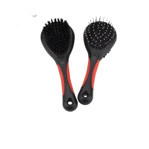 Pet comb1-03, pet needle comb, beauty comb, wooden handle cat and dog loose hair comb, floating hair removal, double-sided comb