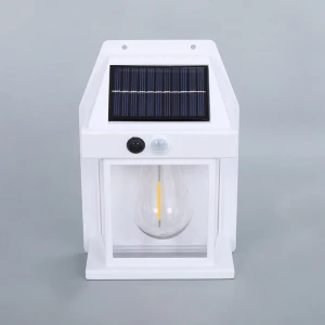 Yard Garden and Landscape Project Outdoor solar powered led wall light motion sensor solar lights