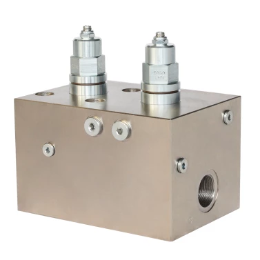 Customized Dual Counterbalance Valve Block-HongDa Hydraulics Co., Ltd.