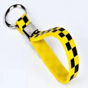 Custom OEM high quality cheapest price Rubber Key buckle silicone keychain