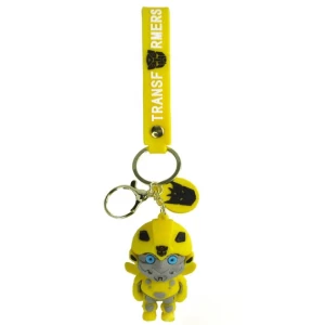 Custom anime robot pendant creative gift 3D Soft PVC keychain