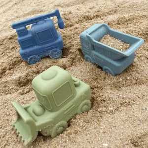 Summer Water Beach Toy Set Kids Baby Shower Silicone Vehicle Bath Toy Beach & Sand Toys For Children