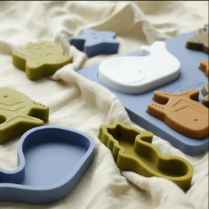 Orginal Design Montessori Educational Ocean Puzzle Silicone Ocean Animal Puzzle Toys Kids Montessori Toys Silicone Baby Toy