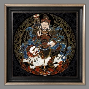 Divine and Buddhist art ceramic tiles