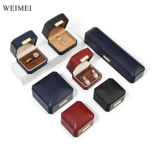 WEIMEI Luxury Custom Ring Necklace Pendant Packing Jewelry Box Gift Box