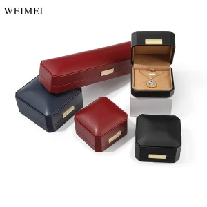 WEIMEI Luxury Custom Ring Necklace Pendant Packing Jewelry Box Gift Box