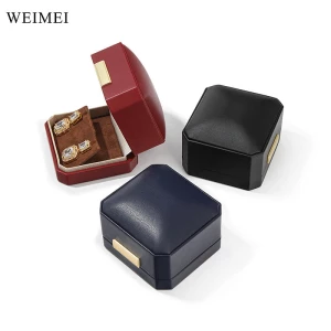 WEIMEI Luxury Custom Ring Necklace Pendant Packing Jewelry Box Gift Box