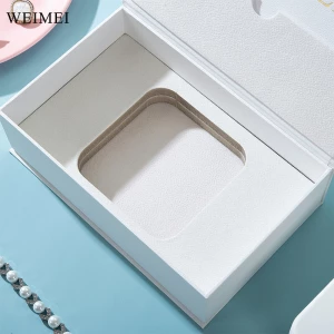 WEIMEI OEM White Jewelry Packaging Set Box Necklace Earring Ring Jewelry Gift Box Packaging Boxes