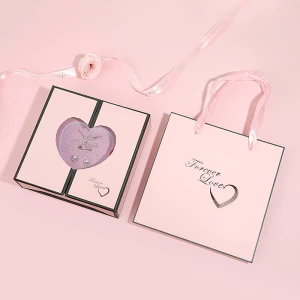 WEIMEI custom logo jewelry packaging simulation flower jewelry box eternal flower box gift