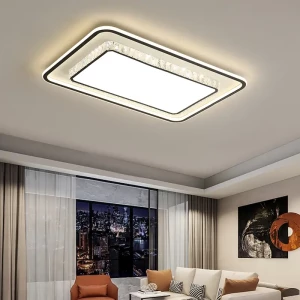 2024 nova lâmpada de teto led moderna lâmpada de cristal de luxo luzes de teto adequadas para sala de estar do quarto