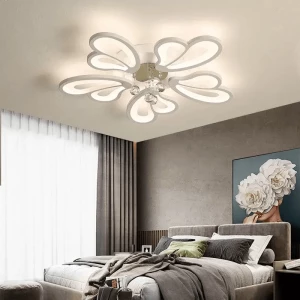 Indoor home decoration lighting crystal ceiling lamps round led ceiling light luxury for living room