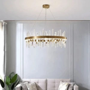 Nordic ceiling lighting pendant lamp chandelier for living room crystal lamp luxury pendant lights decorative lighting