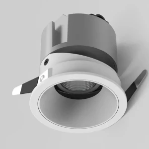 High quality aluminum adjustable beam angle cob downlight commercial led embedded ceiling anti glare downlight recessed lighting