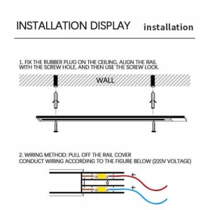 Led Track Light Shop Focus Lamp Retail Spot Lighting Fixtures Spotlights Linear Magnetic Rail Tracking Lamp tracklight