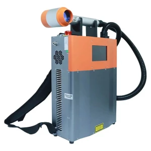 100w 200w handheld pulsed laser cleaning machine for rust paint oil removal portable laser cleaner