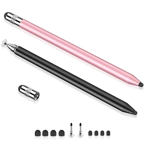 Wholesale price MEKO dual purpose  rubber tips passive pen for universal touch screens