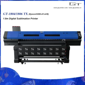 GT-1804 TX (EpsonI3200-A1x4)High Speed Digital Sublimation Printer Textile Industrial Heat Transfer Sublimation Printer