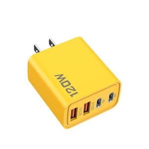 120W Wall charger PC+ABS fire retardant material 2PD+2USB 5V2A EU US QC3.0 mobile phone charger for IPhone Samsung